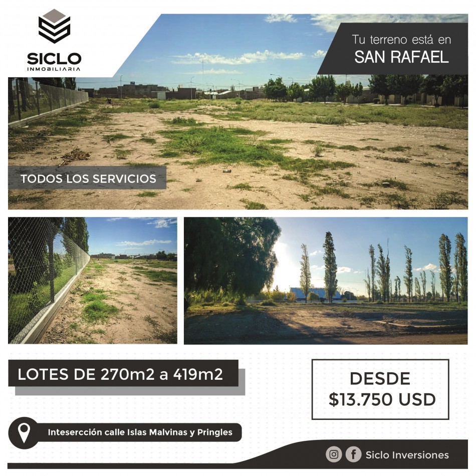 VENDO LOTES URBANOS ESAN RAFAEL, MZA. 