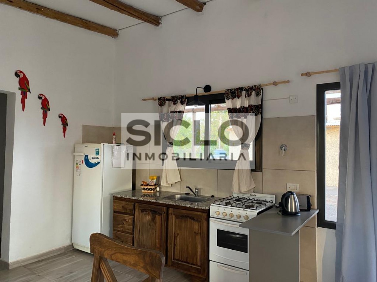 SE VENDE COMPLEJO DE CABAÑAS NUEVAS EN 5HAS. SAN RAFAEL MENDOZA  