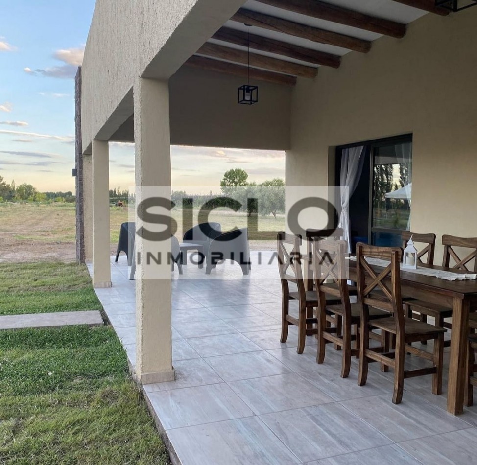 SE VENDE COMPLEJO DE CABAÑAS NUEVAS EN 5HAS. SAN RAFAEL MENDOZA  