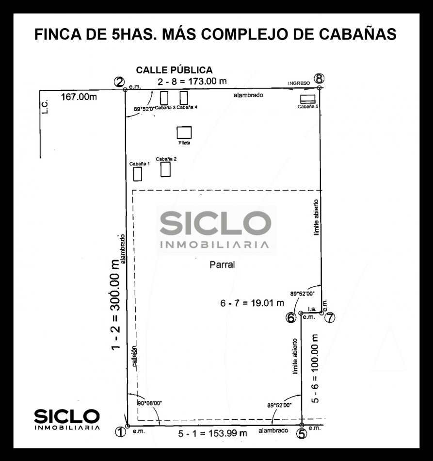 VENDO COMPLEJO DE CABAÑAS  EN LAS PAREDES - SAN RAFAEL MENDOZA 
