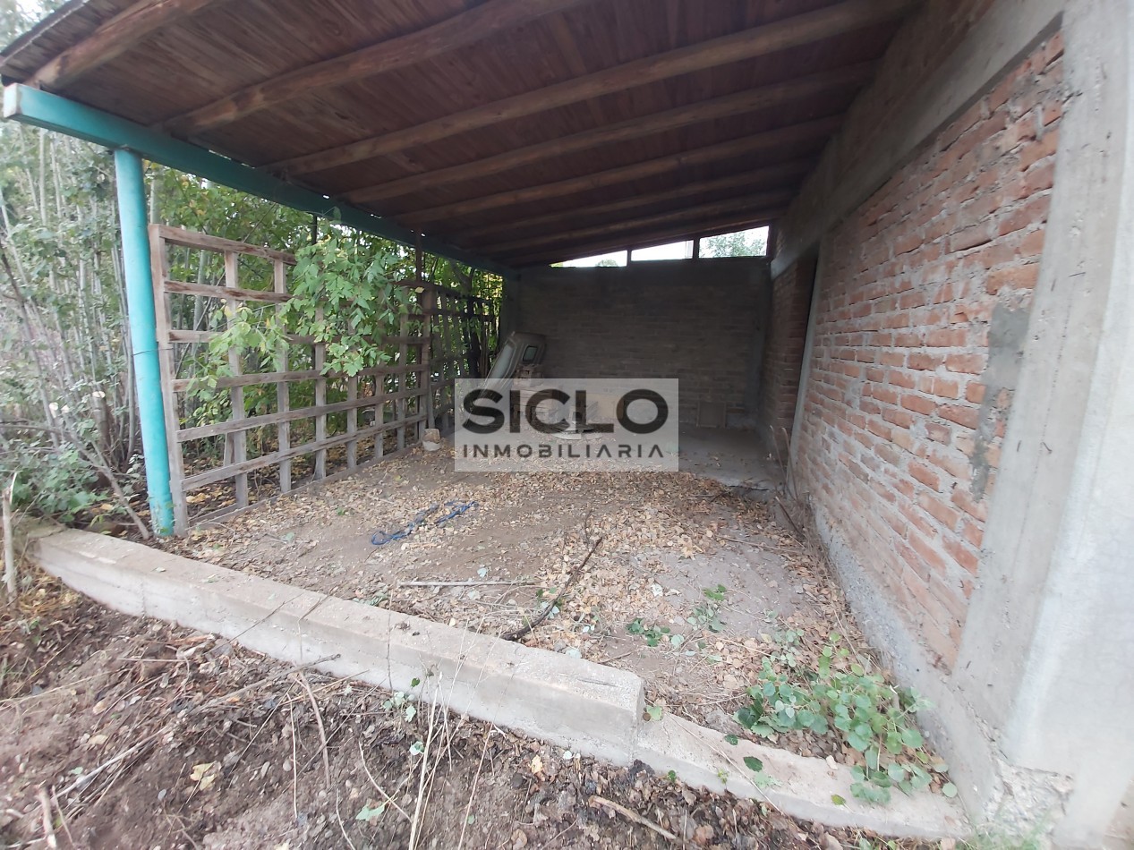 SE VENDE GALPON A TERMINAR EN LA VILLA 25 DE MAYO SAN RAFAEL MENDOZA