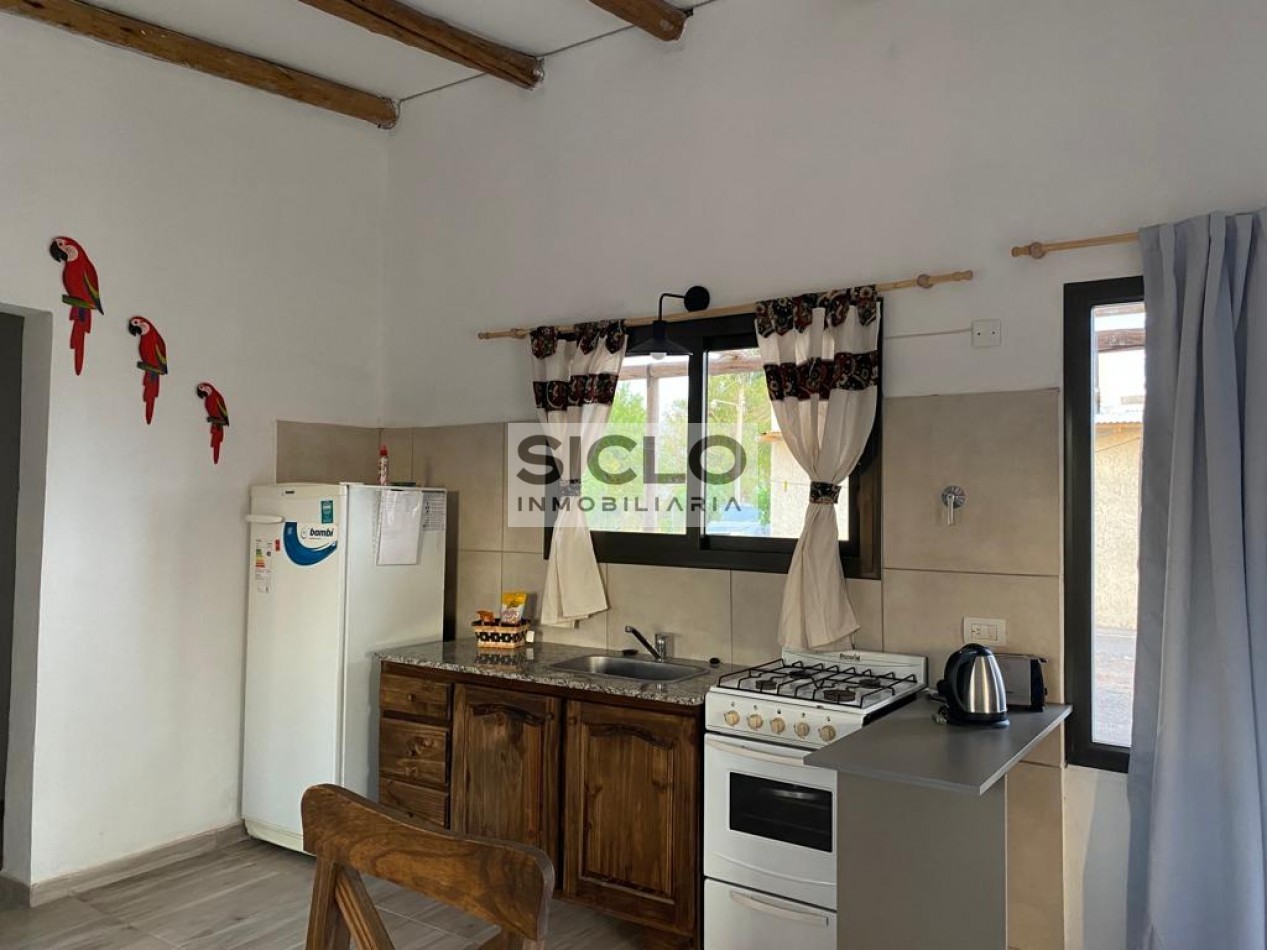 VENDO COMPLEJO DE CABAÑAS  EN LAS PAREDES - SAN RAFAEL MENDOZA 