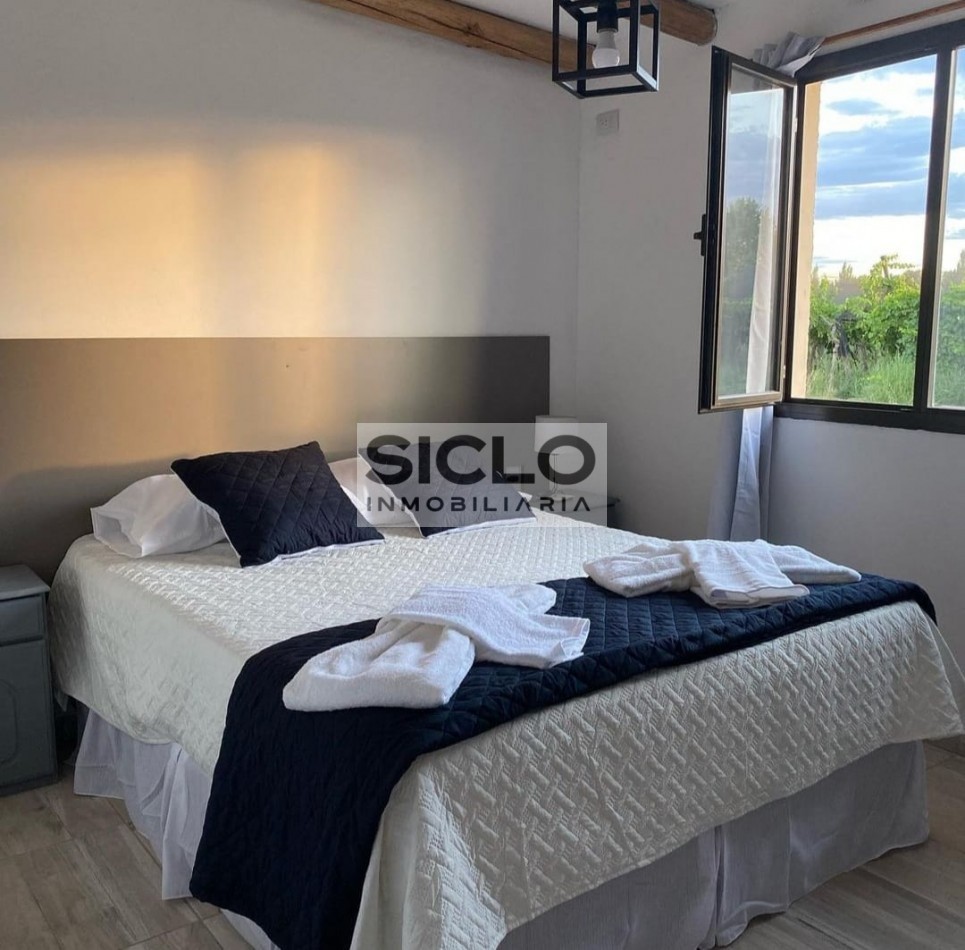 VENDO COMPLEJO DE CABAÑAS  EN LAS PAREDES - SAN RAFAEL MENDOZA 
