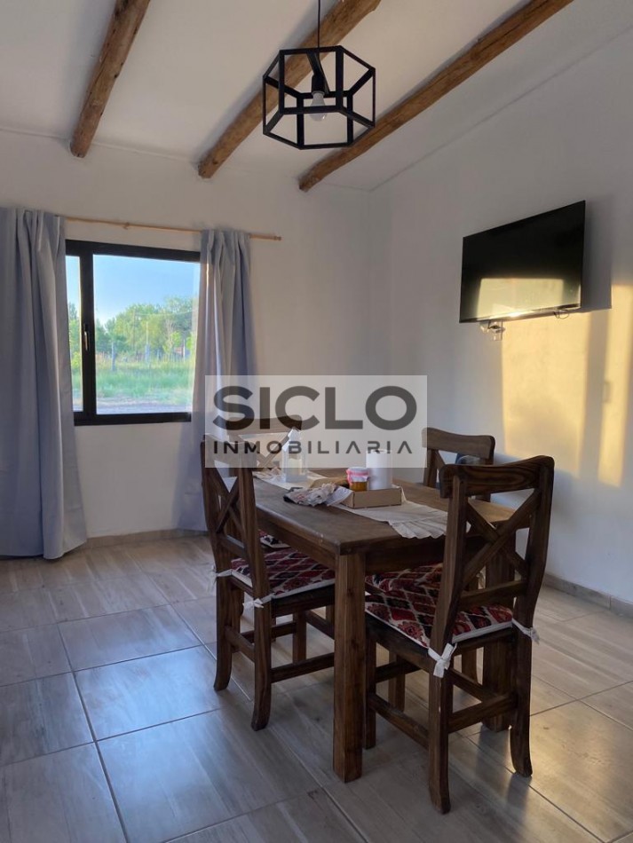 VENDO COMPLEJO DE CABAÑAS  EN LAS PAREDES - SAN RAFAEL MENDOZA 