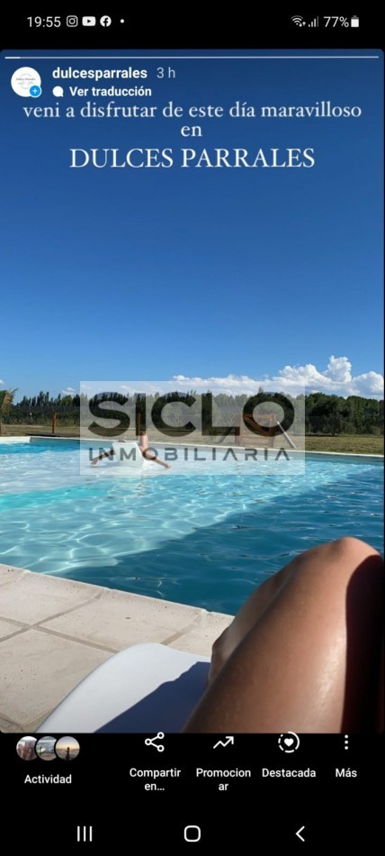 VENDO COMPLEJO DE CABAÑAS  EN LAS PAREDES - SAN RAFAEL MENDOZA 