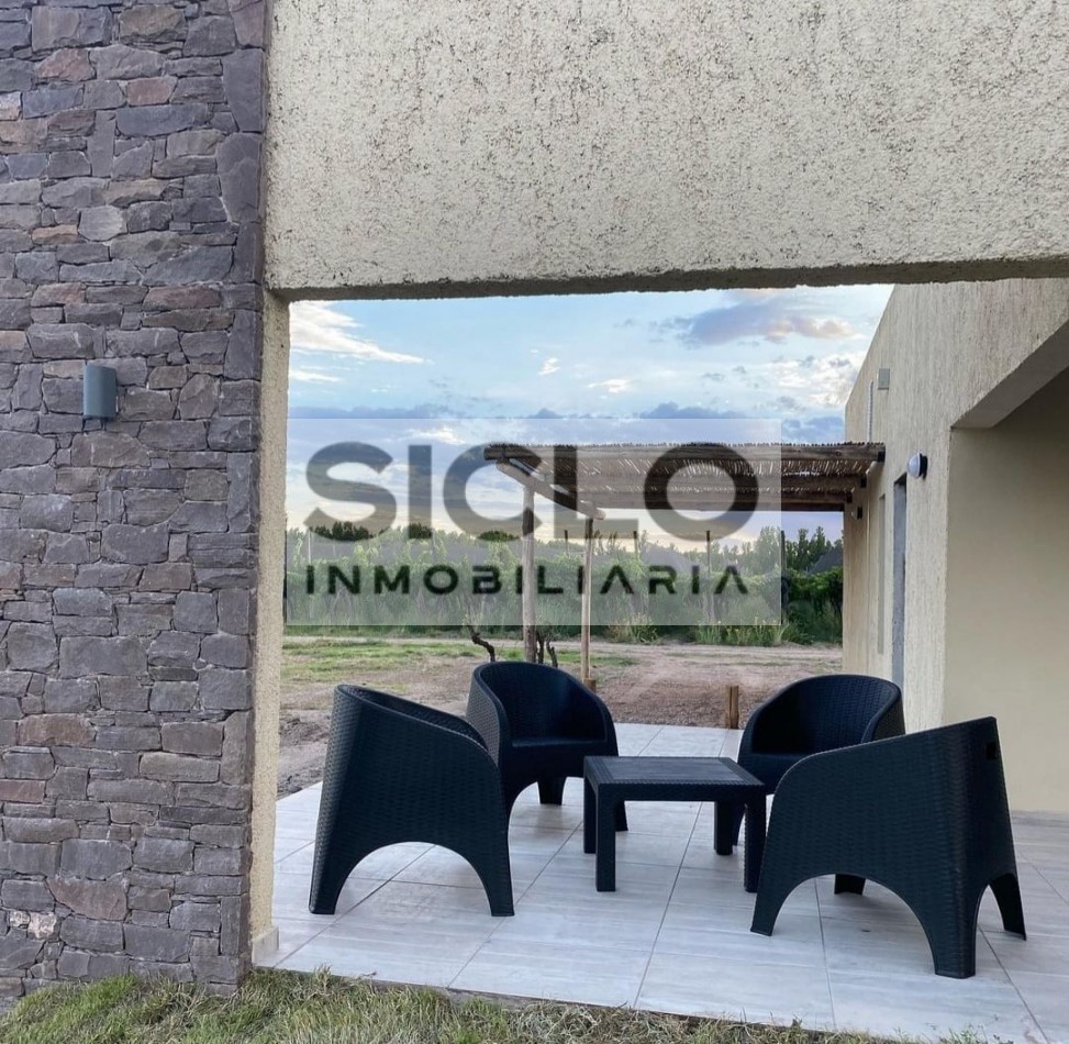 SE VENDE COMPLEJO DE CABAÑAS NUEVAS EN 5HAS. SAN RAFAEL MENDOZA  