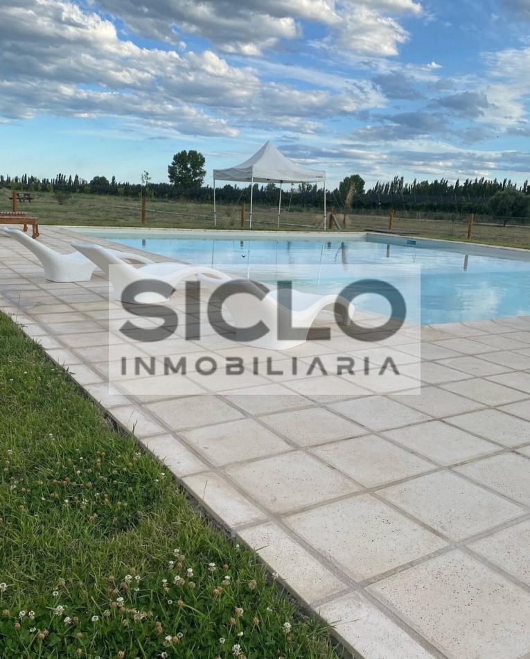 SE VENDE COMPLEJO DE CABAÑAS NUEVAS EN 5HAS. SAN RAFAEL MENDOZA  