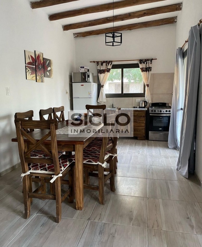 VENDO COMPLEJO DE CABAÑAS  EN LAS PAREDES - SAN RAFAEL MENDOZA 